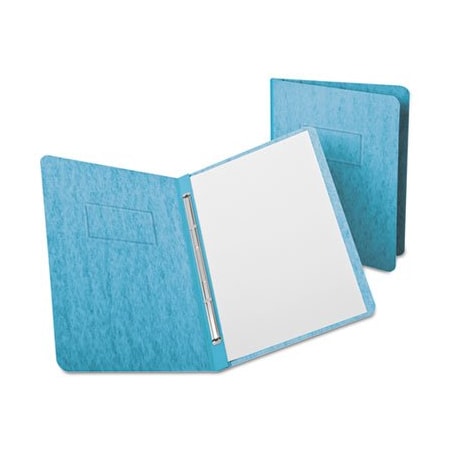 Tops Business Forms Oxford, Pressguard Report Cover, Prong Clip, Letter, 3in Capacity, Light Blue 12701